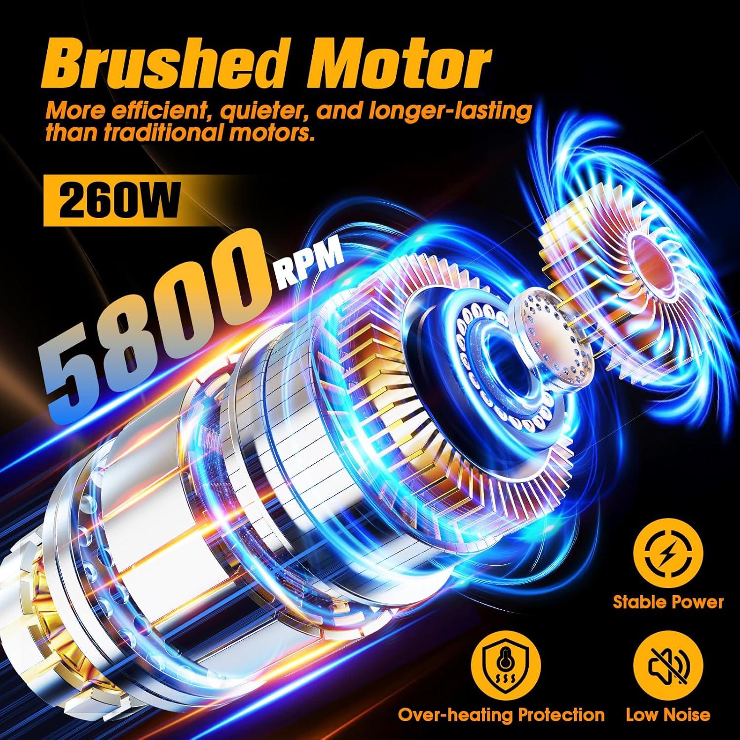 Pulidora de Coche Inalámbrica Niusken 21V 2000mAh 6 Velocidades