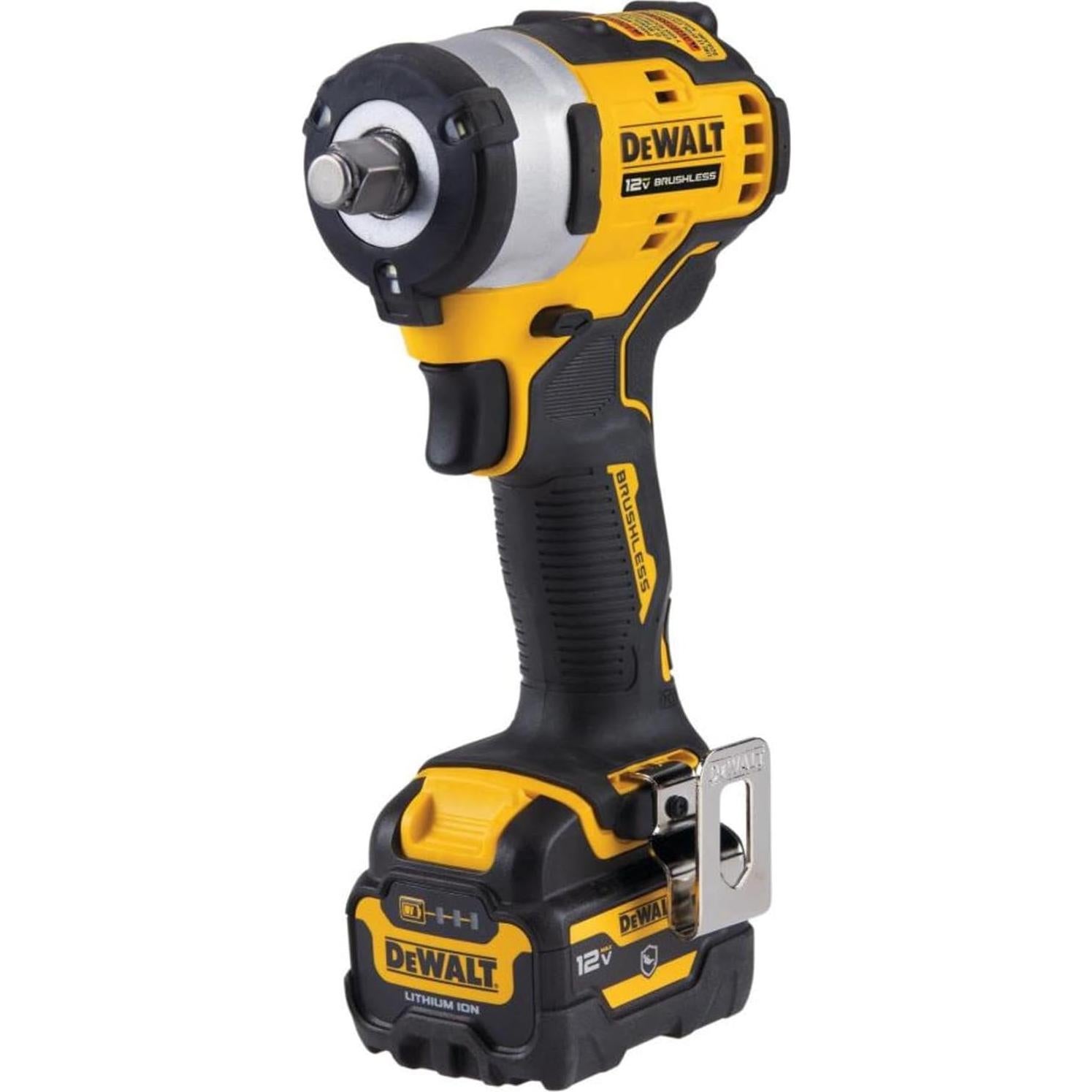 Llave de impacto inalámbrica DEWALT DCF901GJ1G1 12V 338.9 Nm