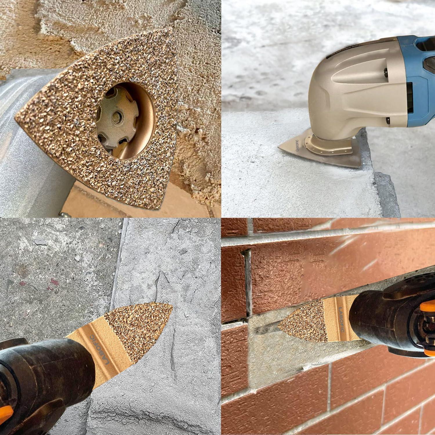 Conjunto de Hojas Oscilantes de Carburo LABOFiC 6 Pcs