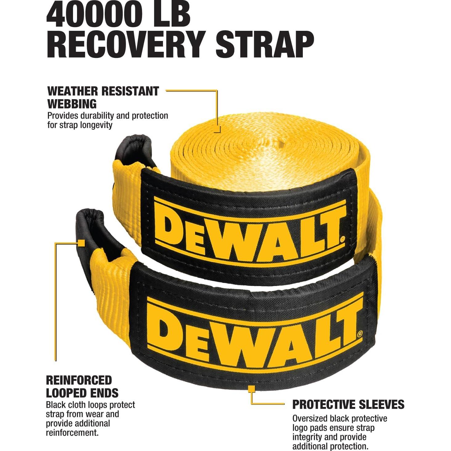 Correa de Recuperación DEWALT DXBC40000 1.22 m 40,000 lb