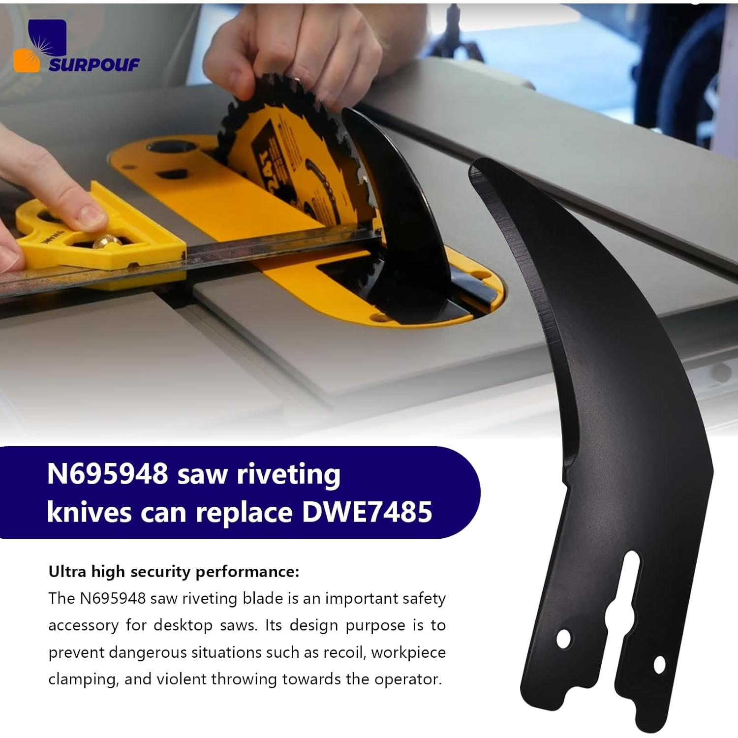 Cuchilla de Separación para Sierra de Mesa DeWalt N695948