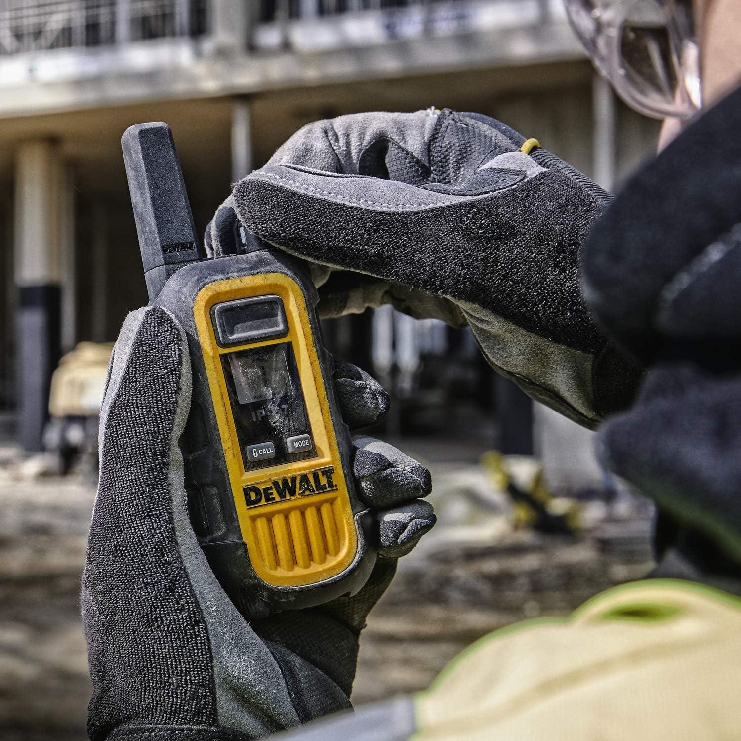 Walkie Talkies DEWALT DXFRS300 - Paquete de 48, Impermeables