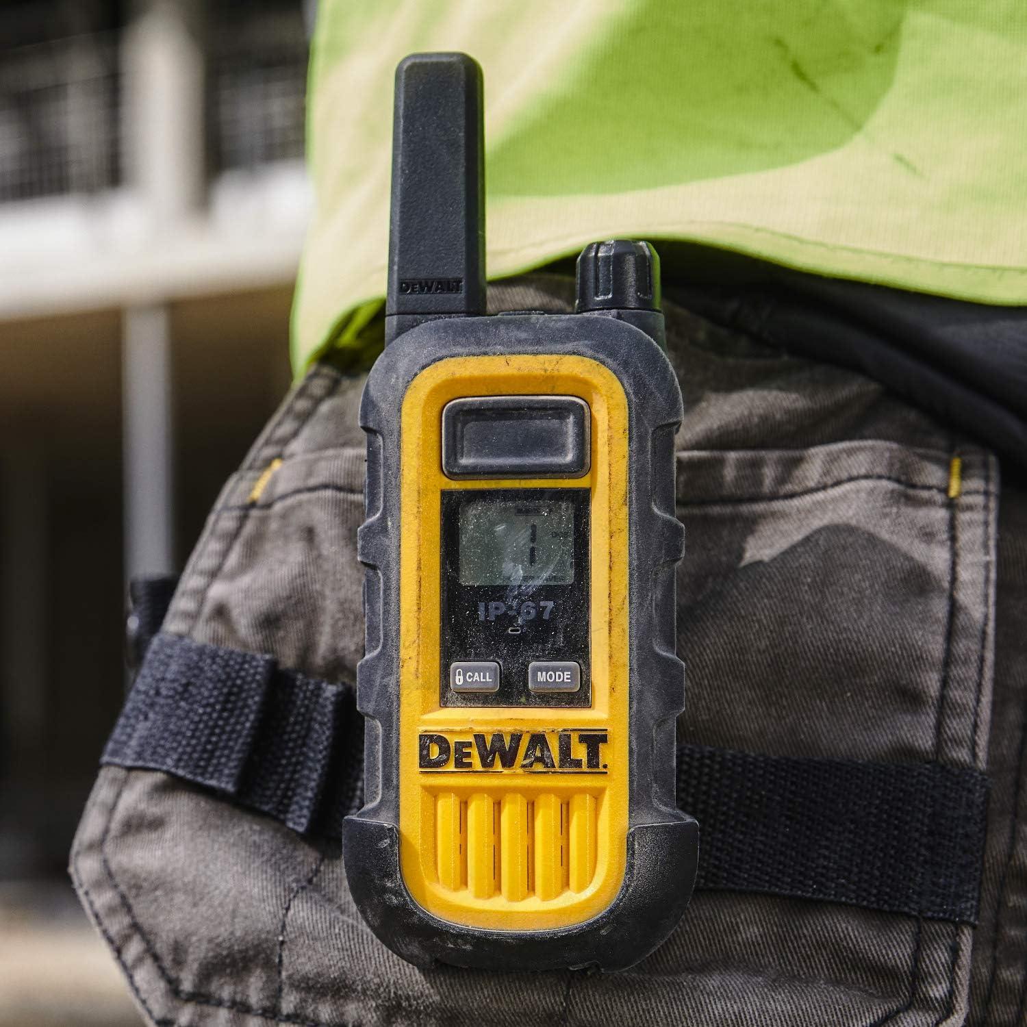 Walkie Talkies DEWALT DXFRS300 - Paquete de 48, Impermeables