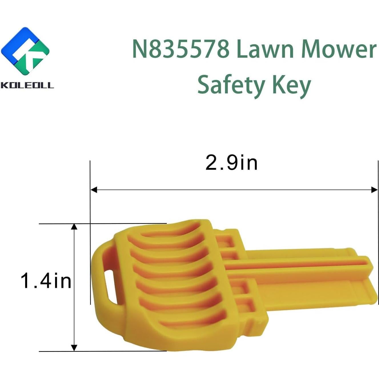Llave de Seguridad para Cortacésped KOLEOLL N835578