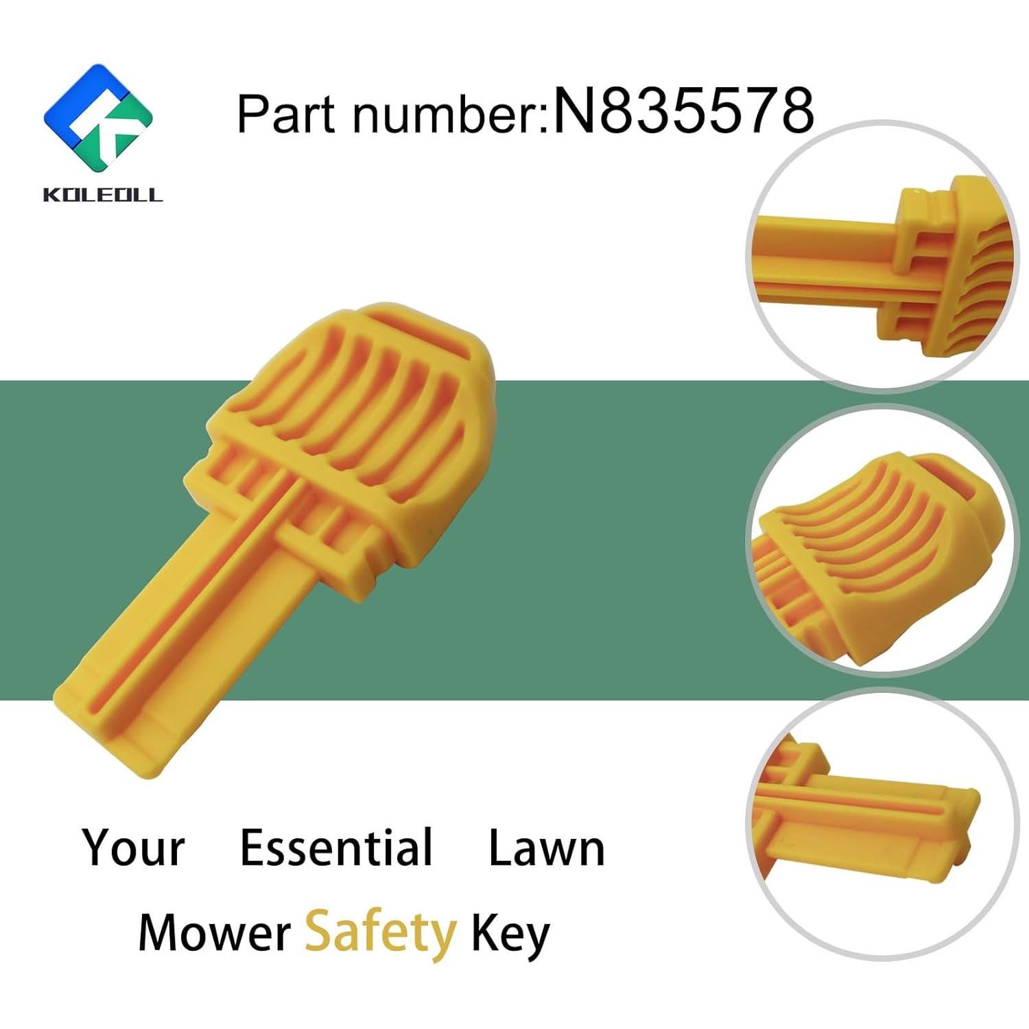 Llave de Seguridad para Cortacésped KOLEOLL N835578