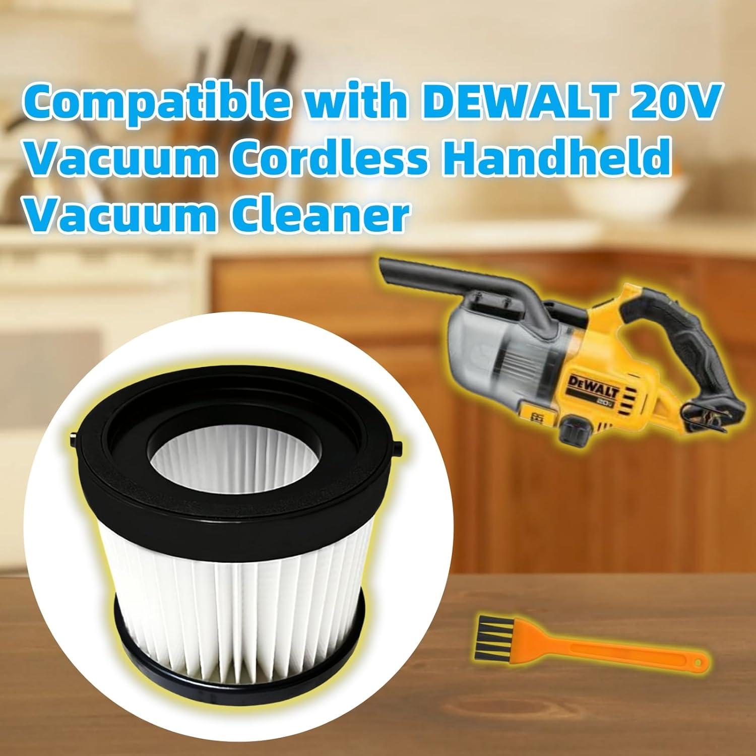 Filtros HEPA de Repuesto TALSWIF para Aspiradora Dewalt 20V - 6 Piezas