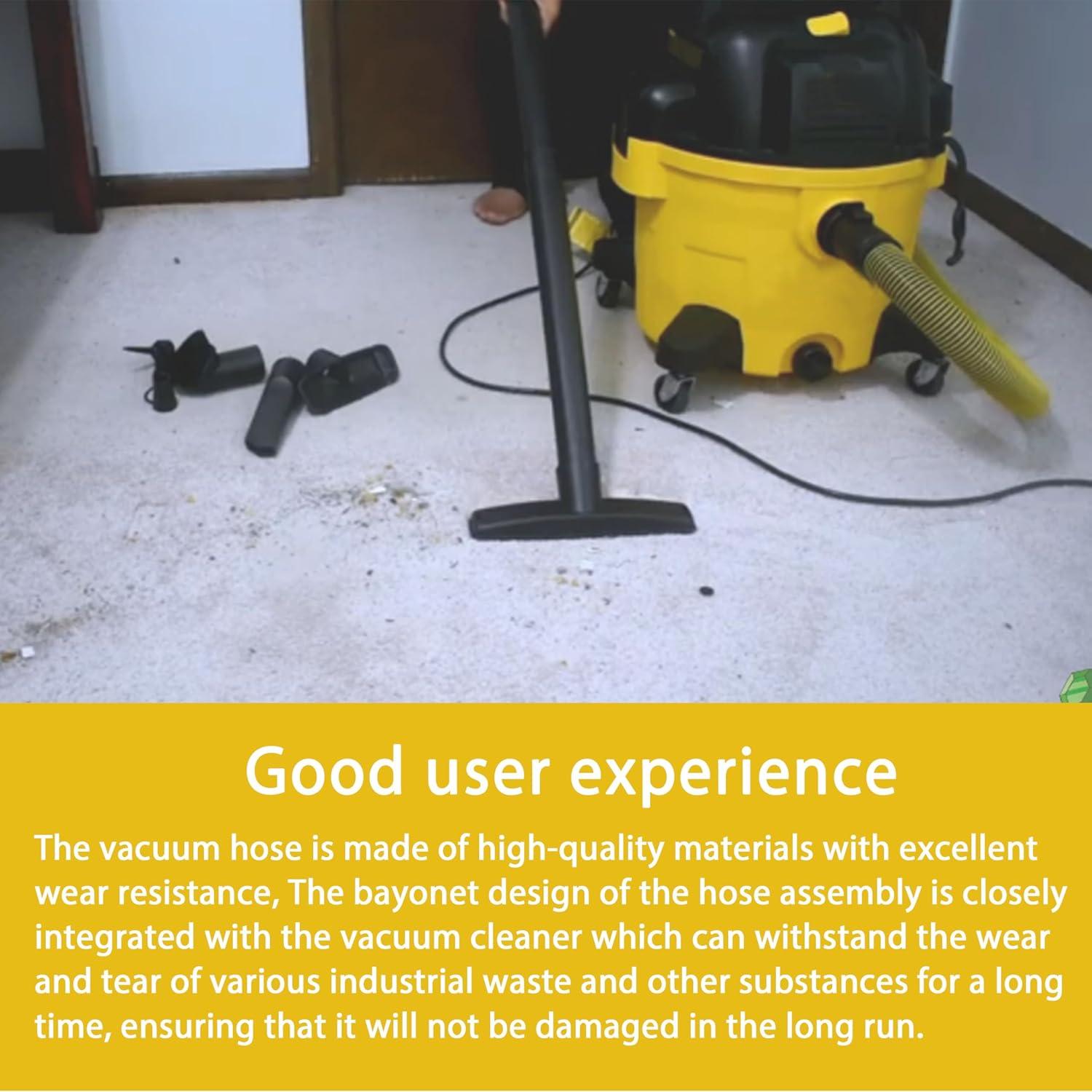 Manguera de Aspiradora Dewalt DXVA19-2500 2.13m Amarillo