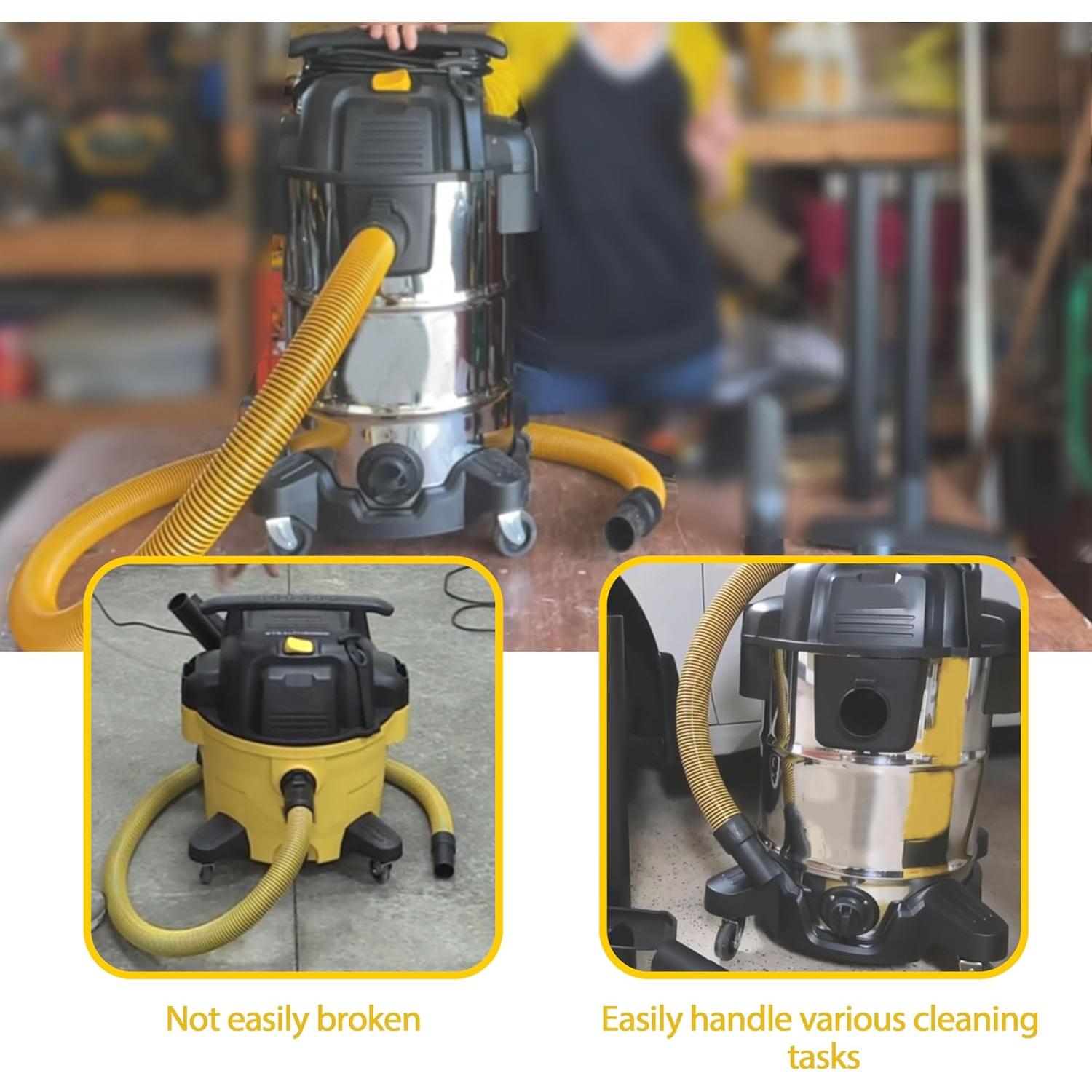 Manguera de Aspiradora Dewalt DXVA19-2500 2.13m Amarillo