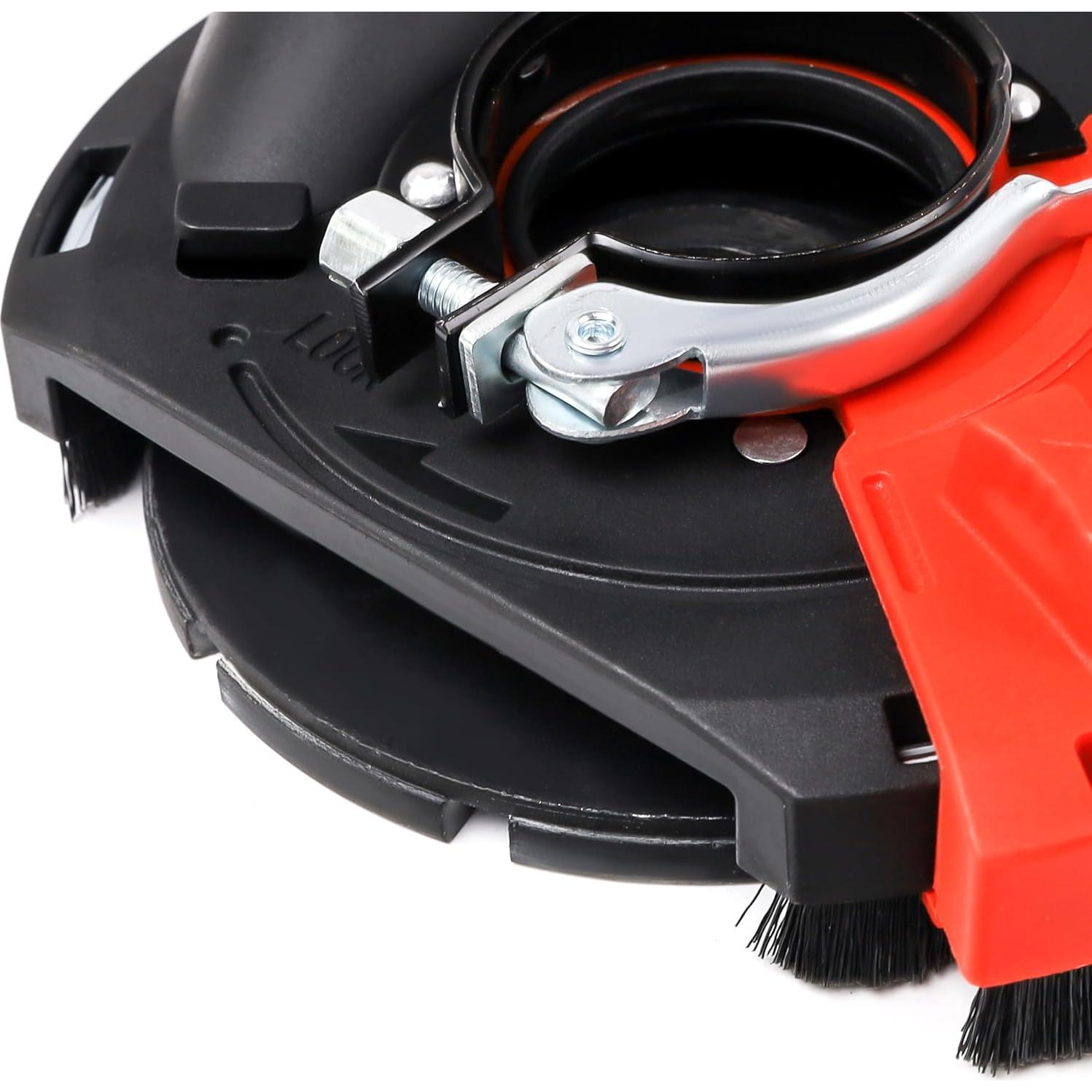 Shroud de Polvo HERZO Universal 4.5"/5" + Rueda Diamante 5"