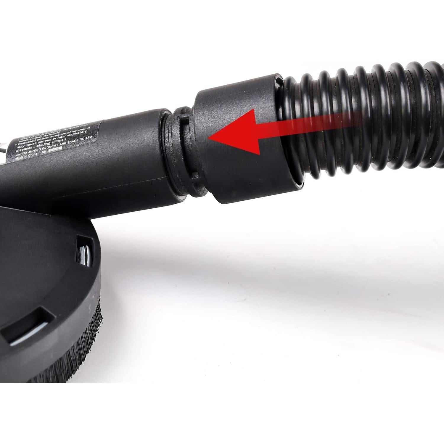 Shroud de Polvo HERZO Universal 4.5"/5" + Rueda Diamante 5"