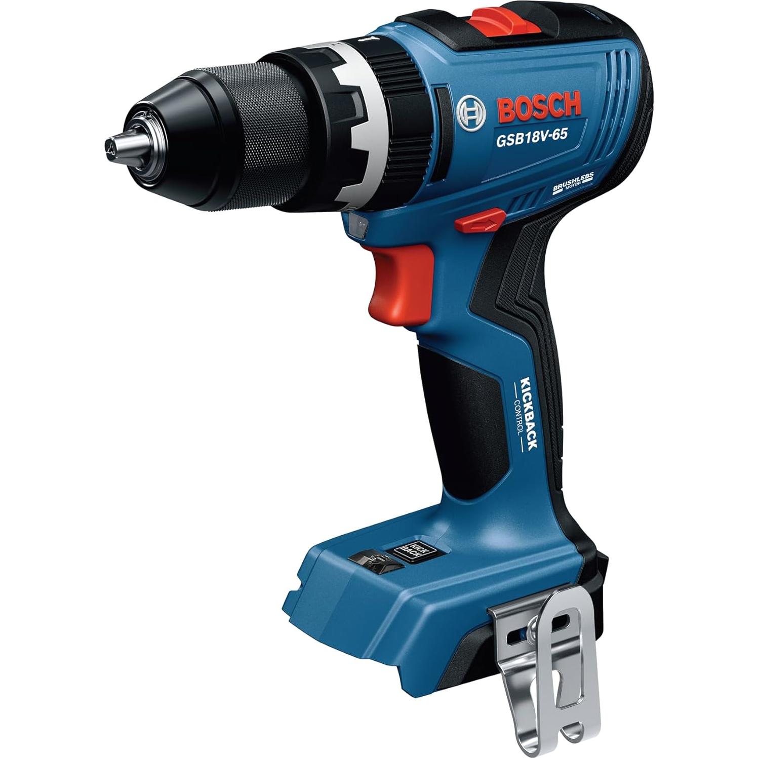 Taladro Atornillador de Percusión Bosch GSB18V-65N 775 N-m 18V