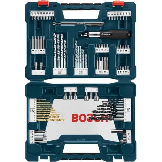 Juego de 91 Piezas de Brocas y Destornilladores Bosch MS4091C