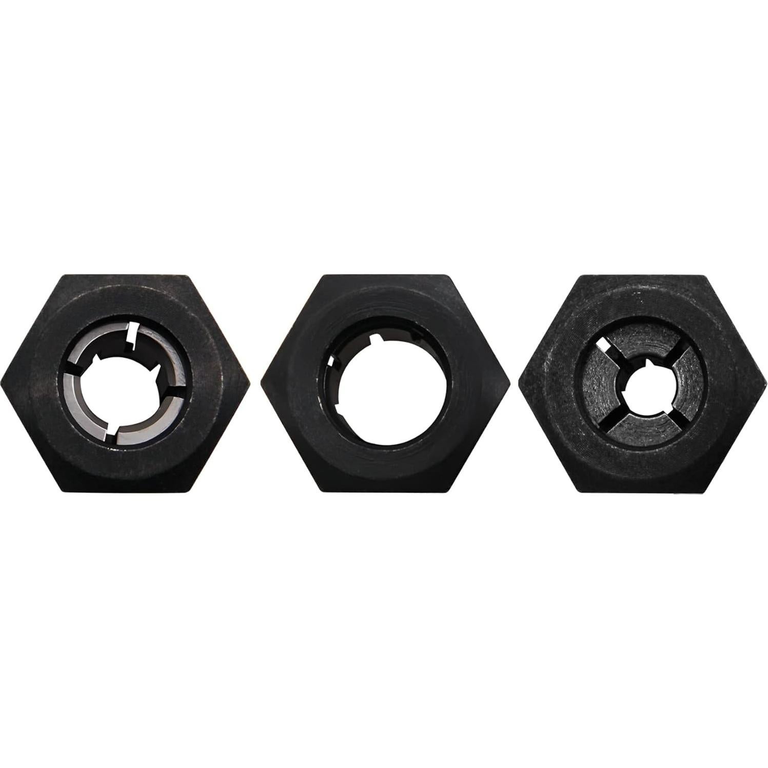 Kit de Colet para Router Gadgetool 3 Piezas 1/4" 1/2" 3/8"