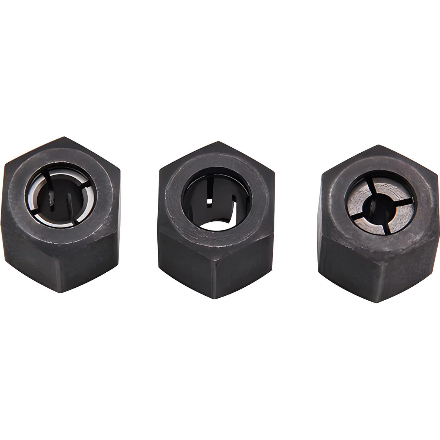 Kit de Colet para Router Gadgetool 3 Piezas 1/4" 1/2" 3/8"