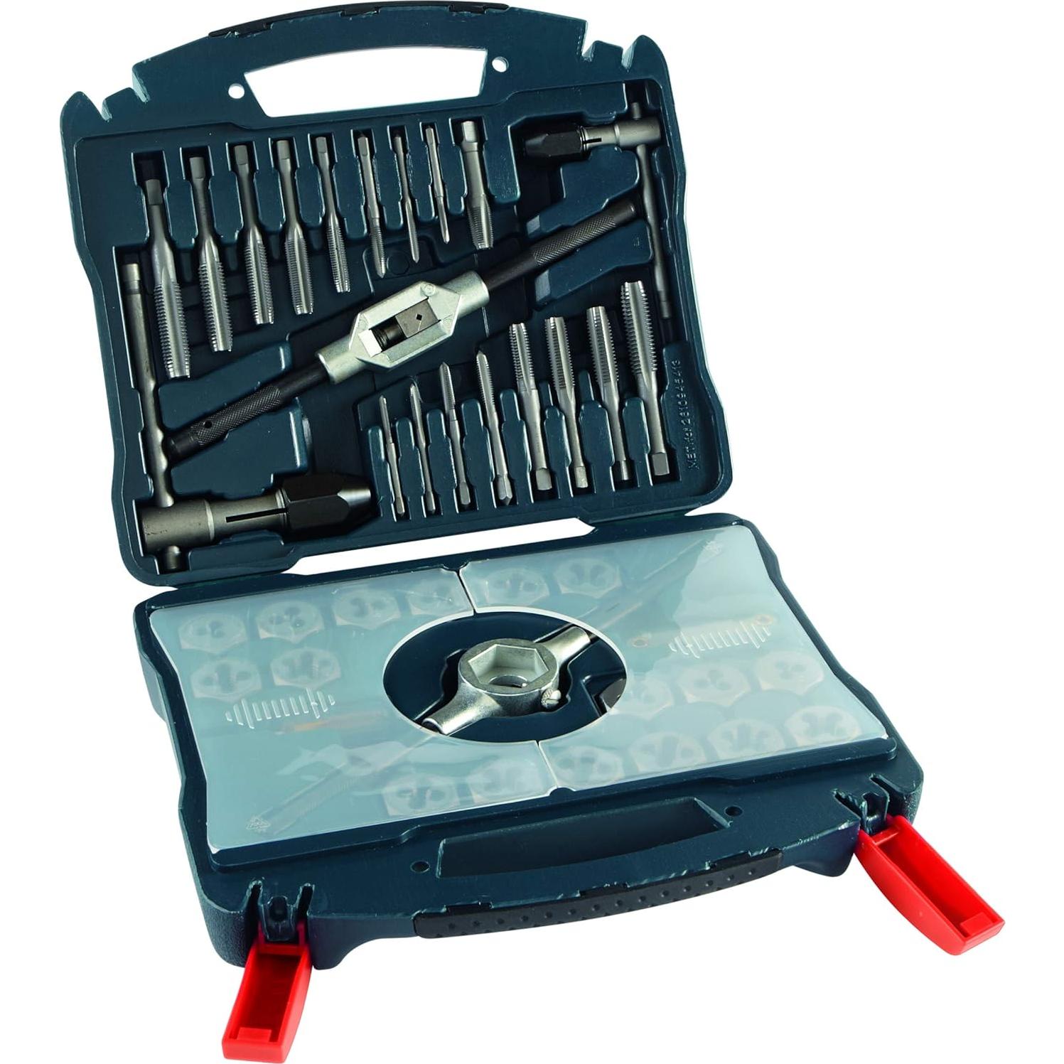 Juego de Machos y Matrices Métricos Bosch BTD40MS 40 Piezas