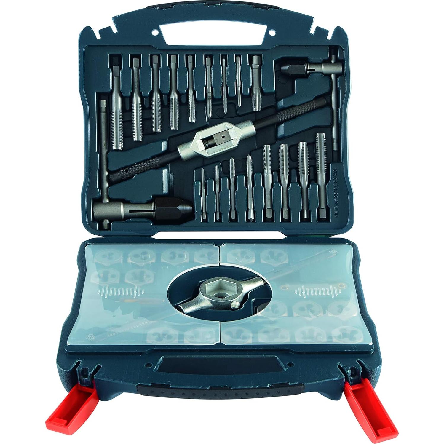 Juego de Machos y Matrices Métricos Bosch BTD40MS 40 Piezas