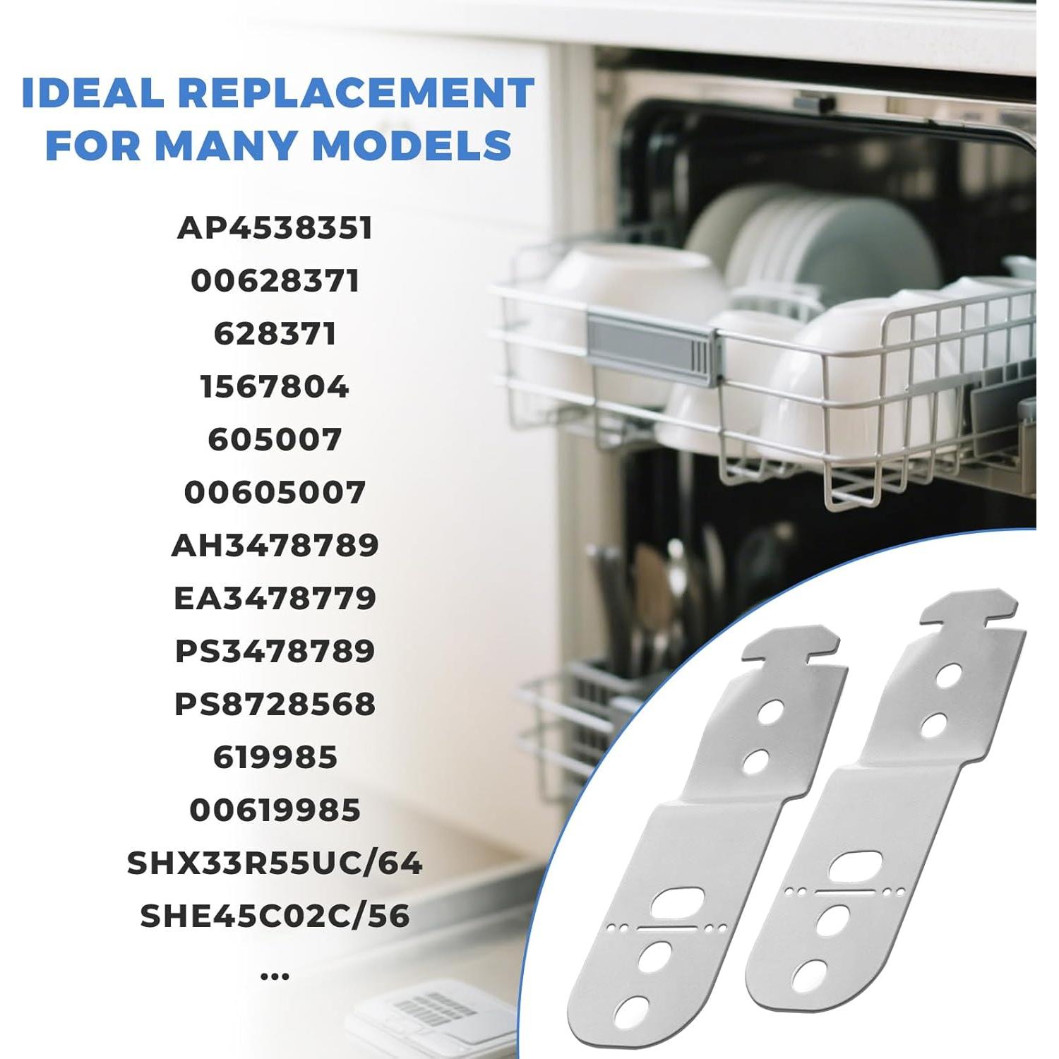 Soporte de Montaje para Lavavajillas Bosch 619985 Acero Inoxidable