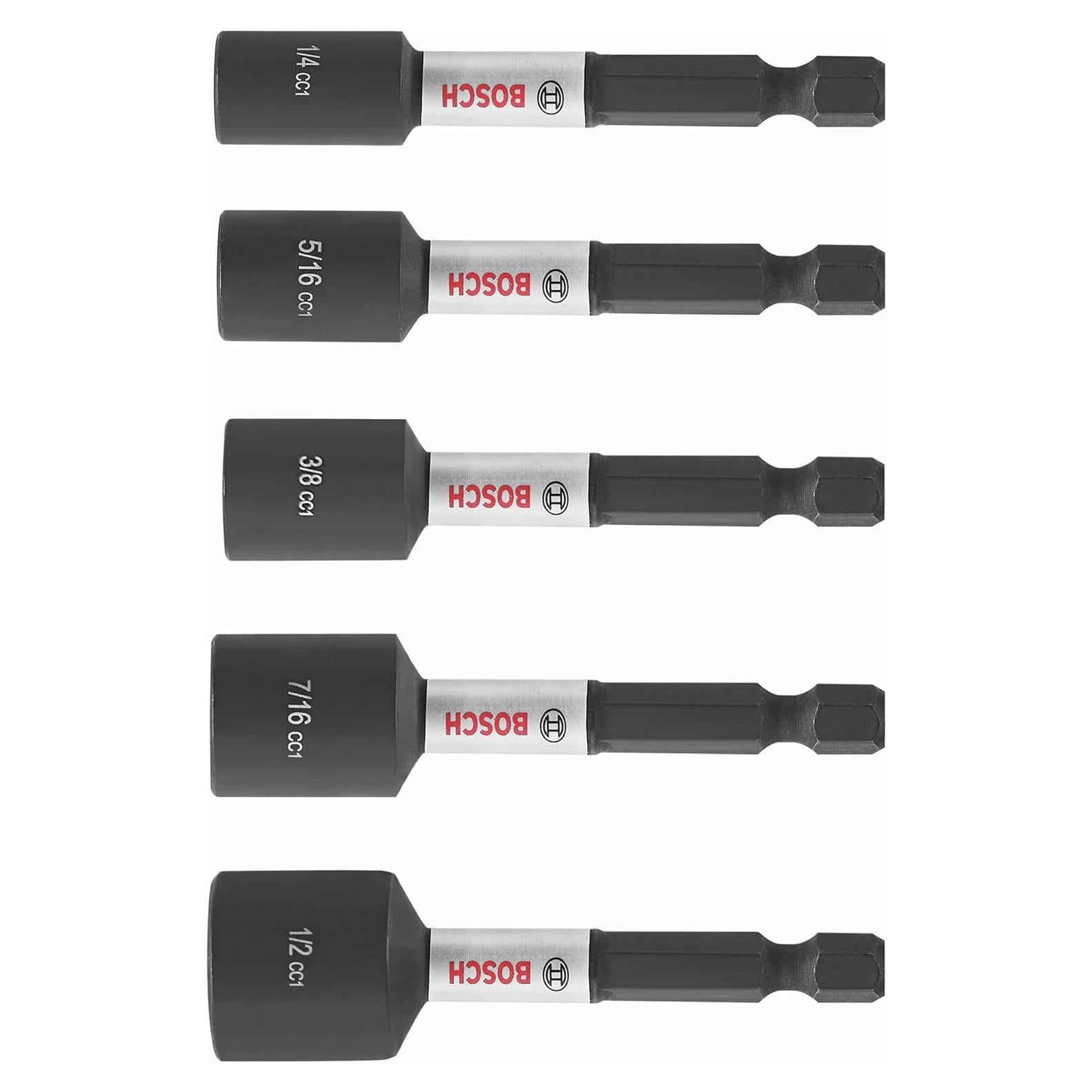 Conjunto de Nutsetter de Impacto Bosch ITDNSV205 - 5 Piezas 6.67 cm