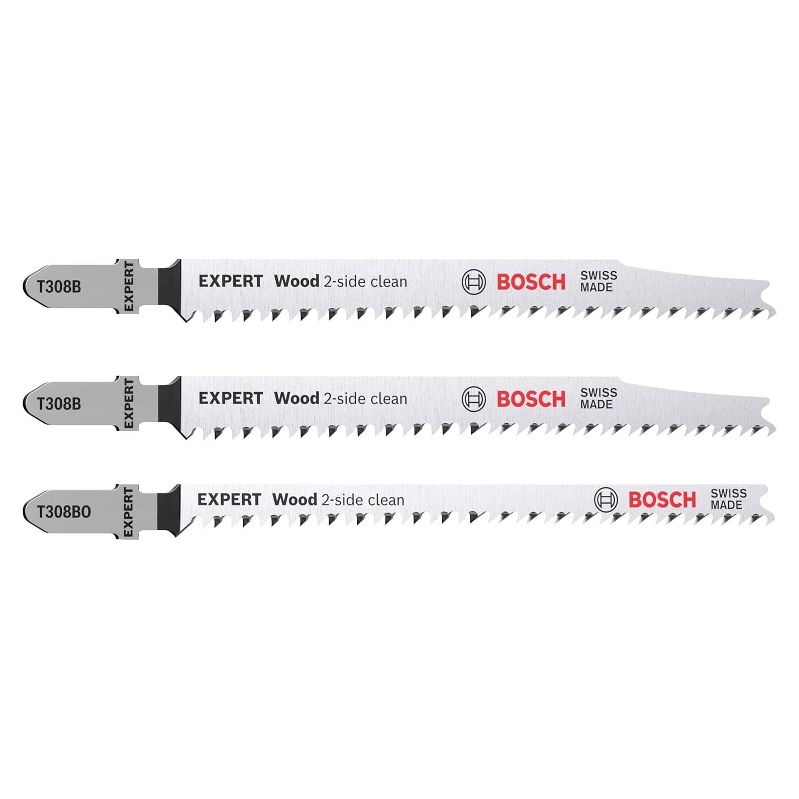 Set de Hojas de Sierra de Calar Bosch Expert 2-Lados Limpios