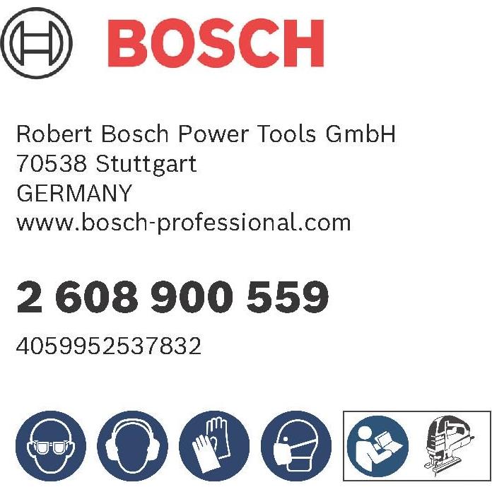 Set de Hojas de Sierra de Calar Bosch Expert 2-Lados Limpios