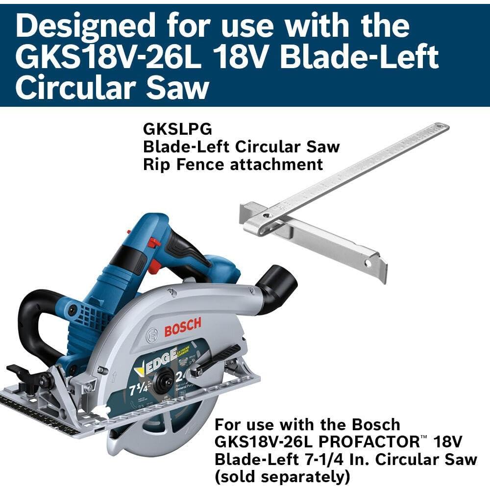 Guía de Corte Bosch GKSLPG para Sierra Circular GKS18V-26L