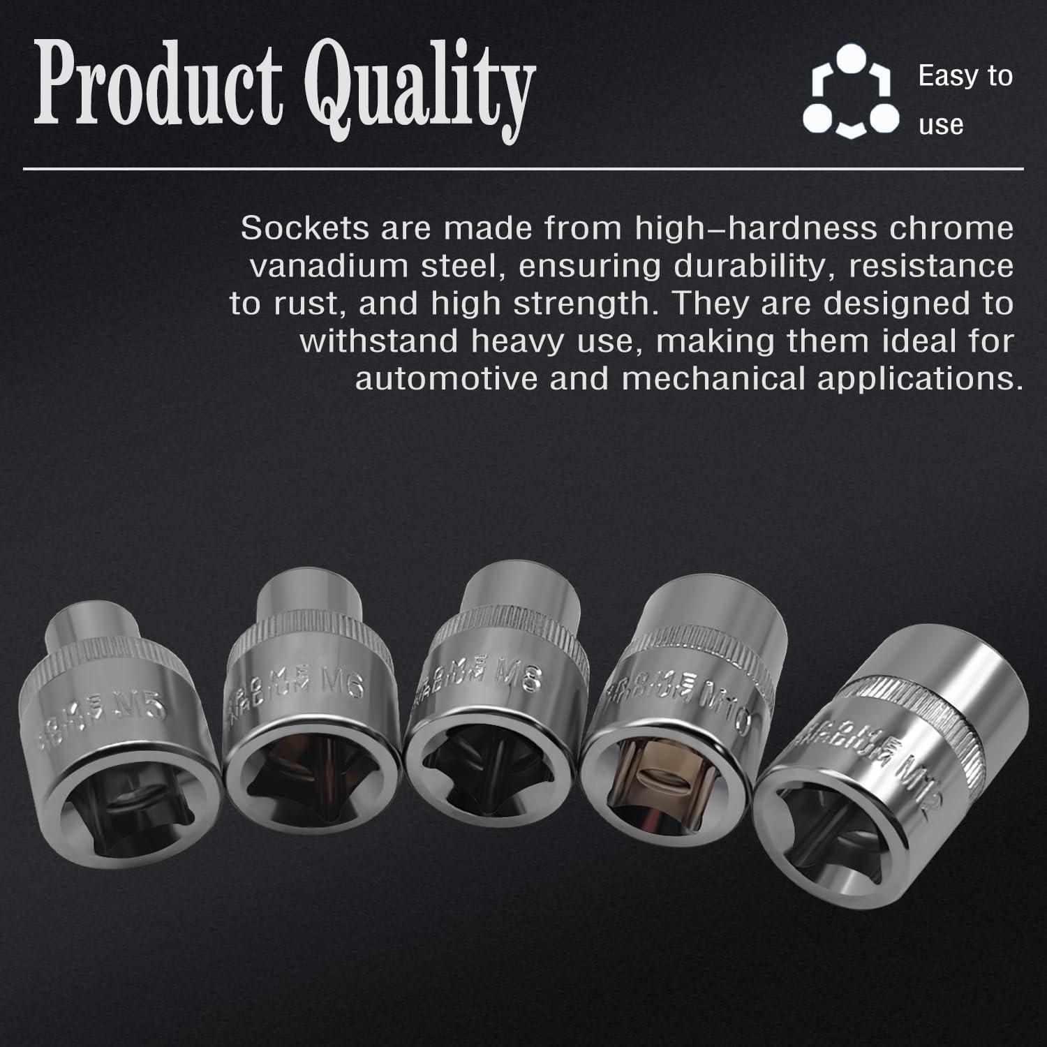 Juego de 5 Enchufes Triangulares JEUCLEL para Motores TDI