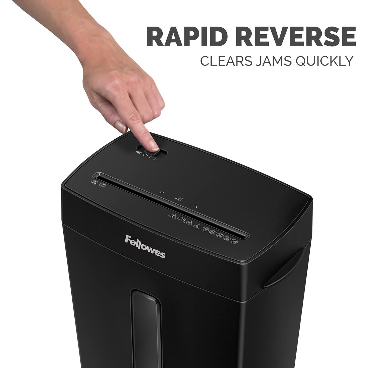 Destructora Fellowes P-40C corte en cruz 8 hojas 15L