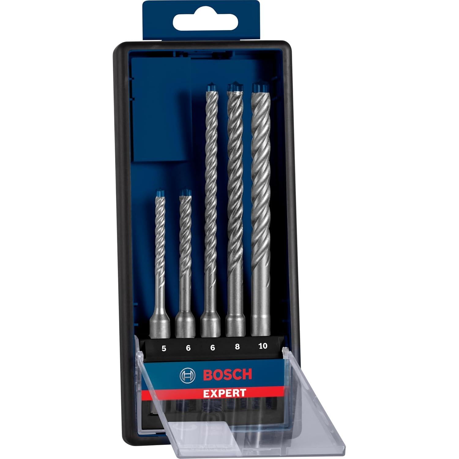 Juego de Brocas de Martillo Bosch EXPERT SDS plus-7X 5-10 mm