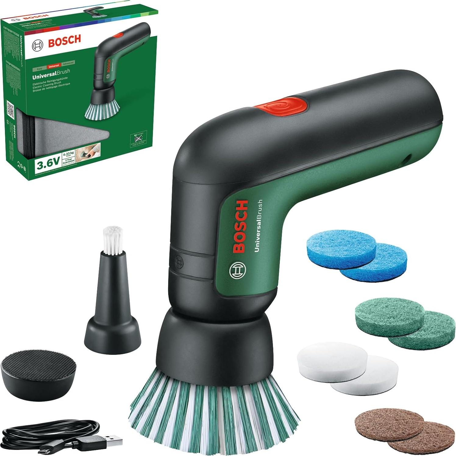 Cepillo de Limpieza Eléctrico Bosch UniversalBrush 3.6 Ah