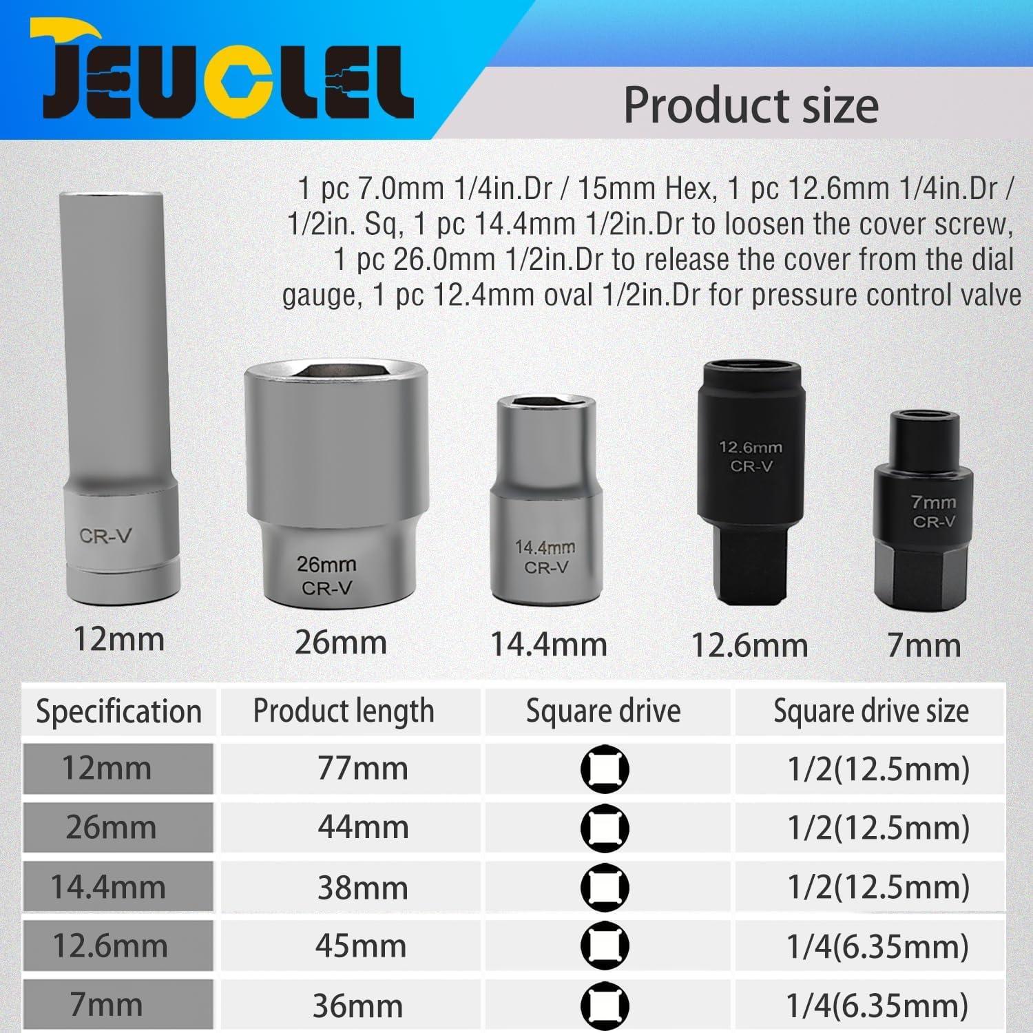 Juego de Herramientas para Bombas de Inyección Bosch TDI