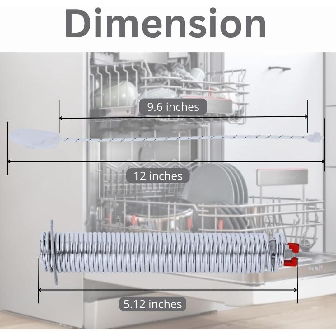 Kit de Resortes y Cables para Lavavajillas Bosch Telehybrid