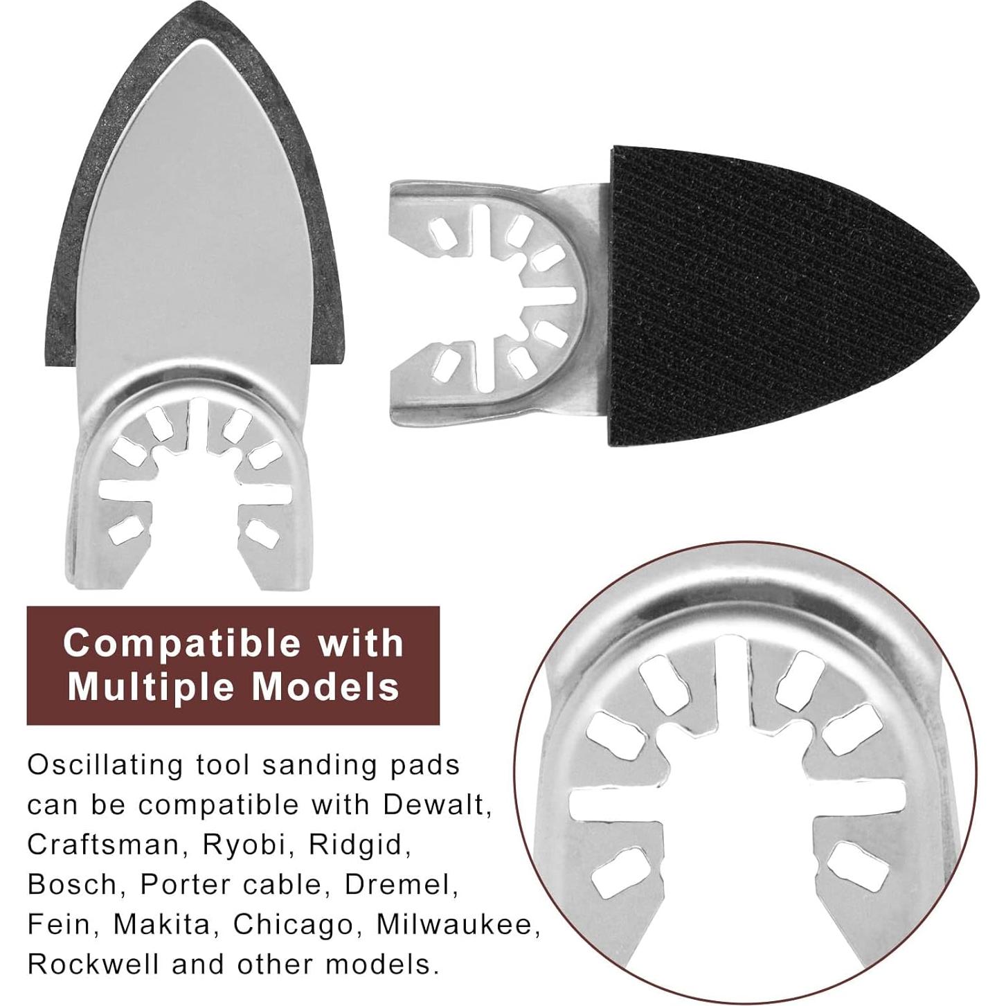 Kit de Almohadillas de Lijado SWZHAI 130 Piezas 60-240 Granos