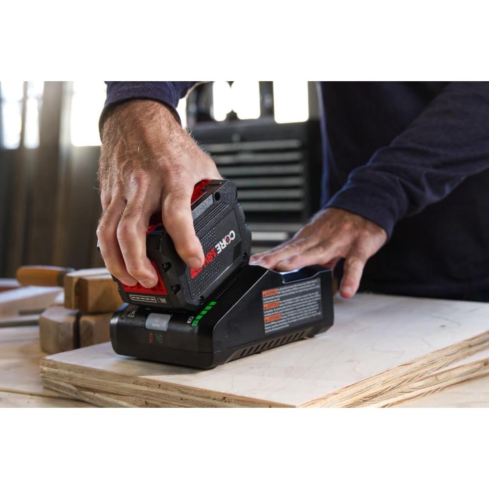 Kit de Inicio Bosch 18V con Batería CORE18V 12Ah y Cargador Turbo