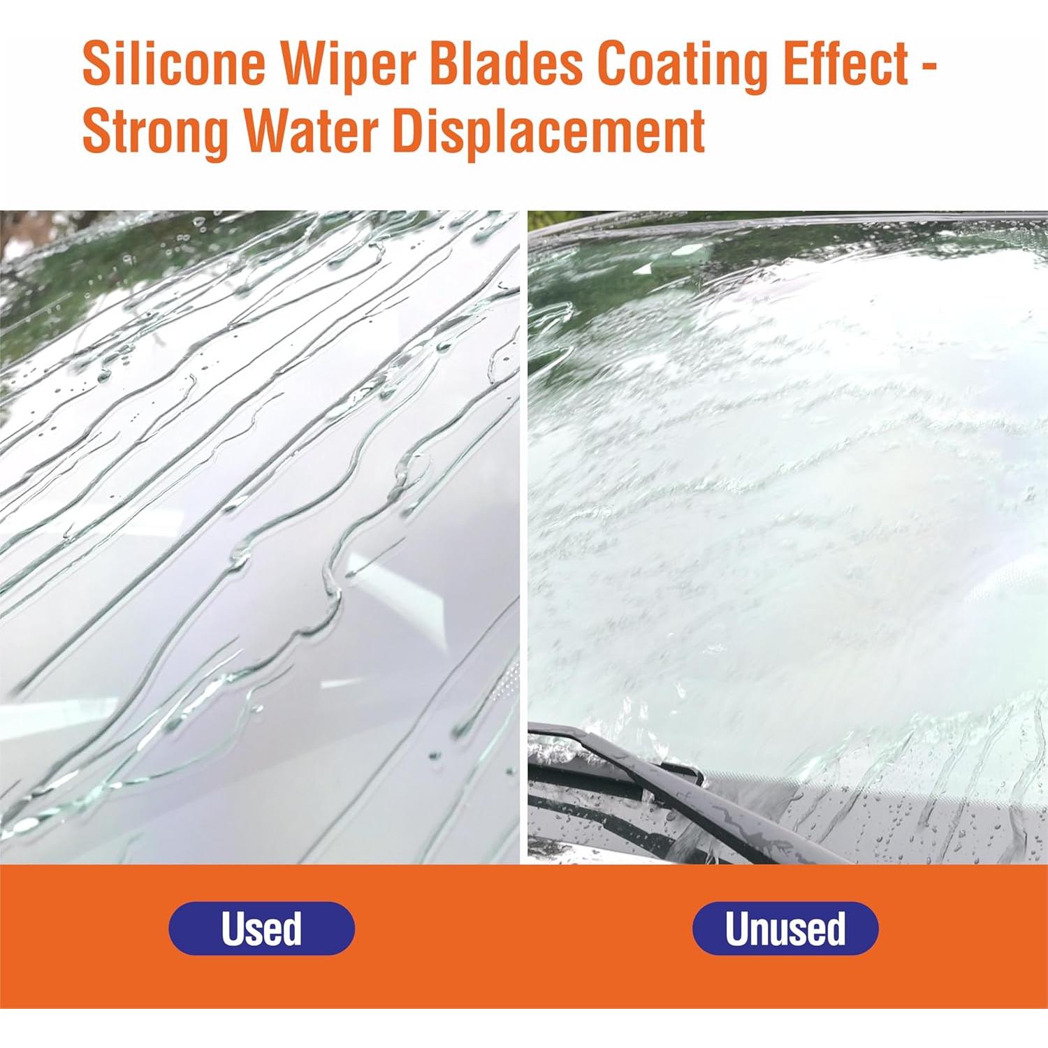 Limpiaparabris de Silicona WOWIPER 55.88 cm Juego de 2