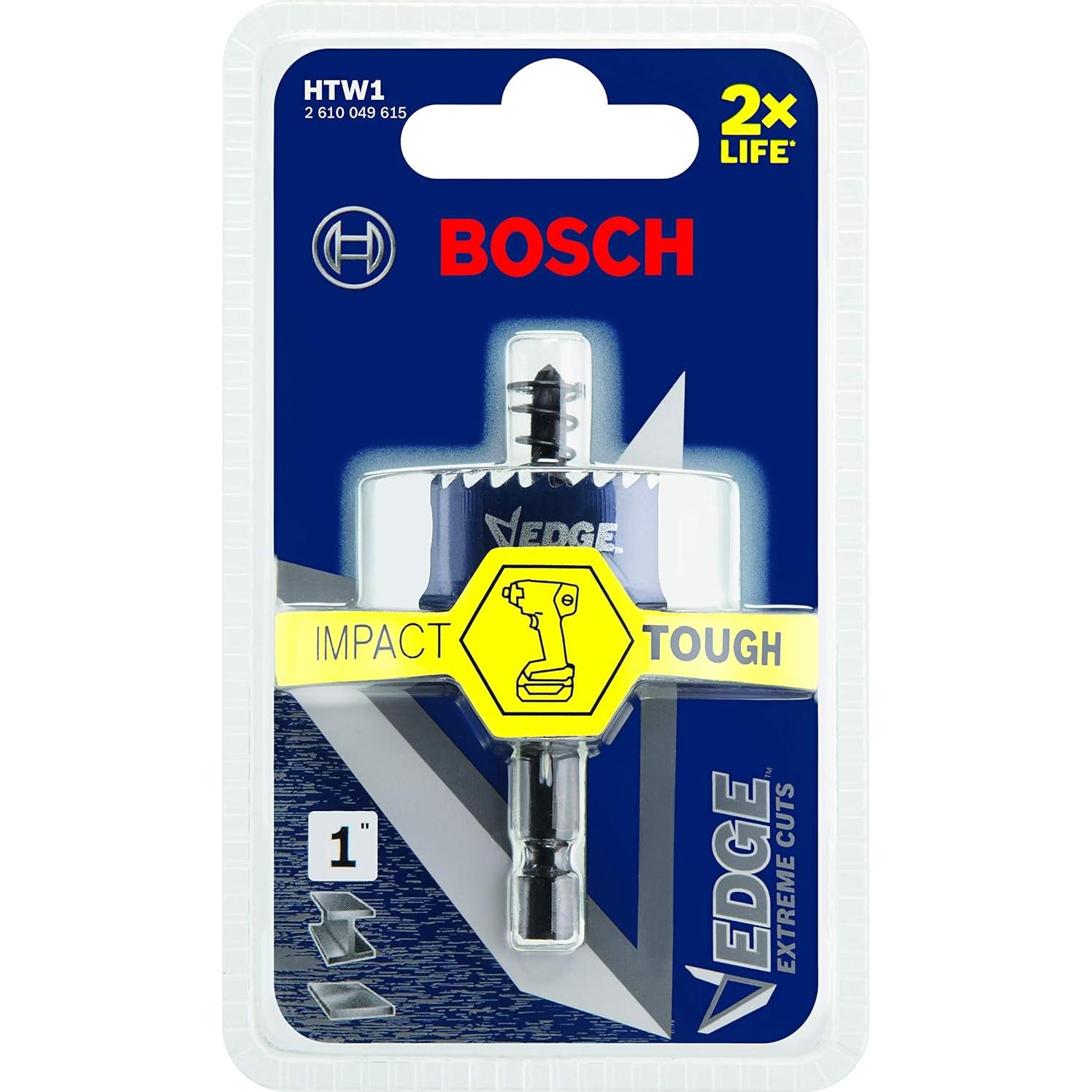 Sierra de Agujero Bosch HTW1 25 mm Bi-Metal 8 TPI Azul
