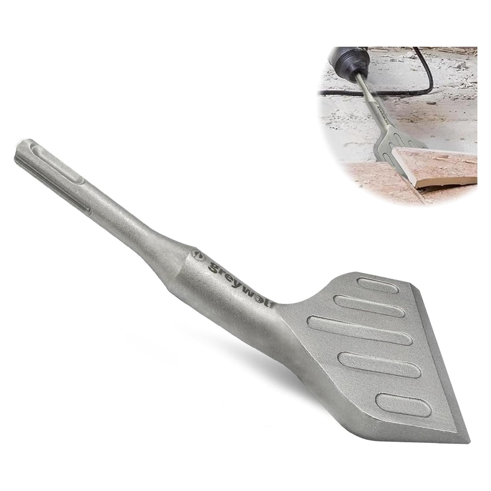 Bit de Cincel SDS Plus Greywolf 3" (7.62 cm) Acero 40CrMo