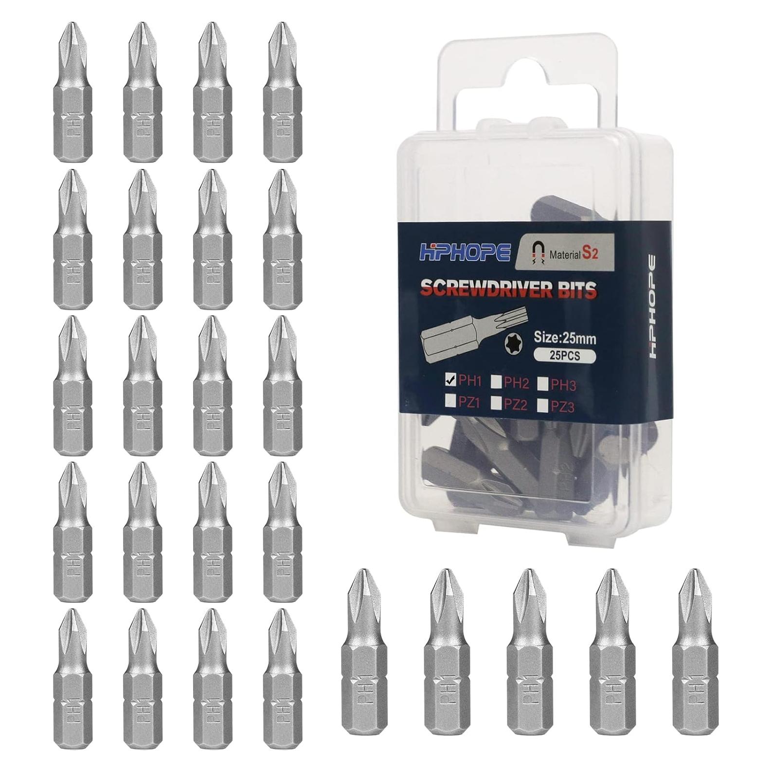 Juego de Puntas de Destornillador HPHOPE PH1 - 25 Piezas