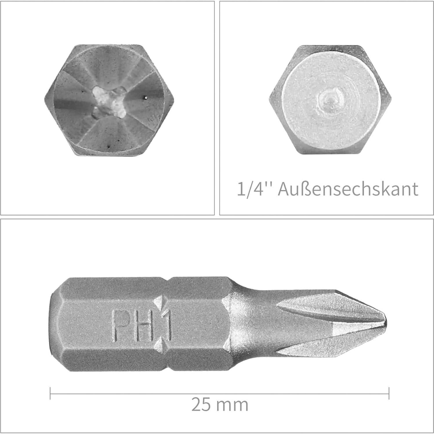 Juego de Puntas de Destornillador HPHOPE PH1 - 25 Piezas