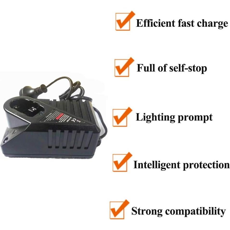 Cargador de Batería Ni-CD Ni-MH Bosch 7.2V-14.4V Compatible