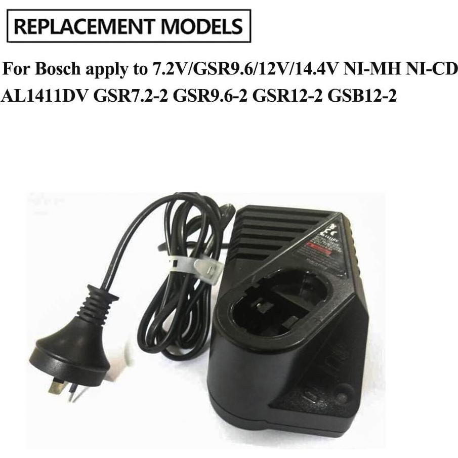 Cargador de Batería Ni-CD Ni-MH Bosch 7.2V-14.4V Compatible