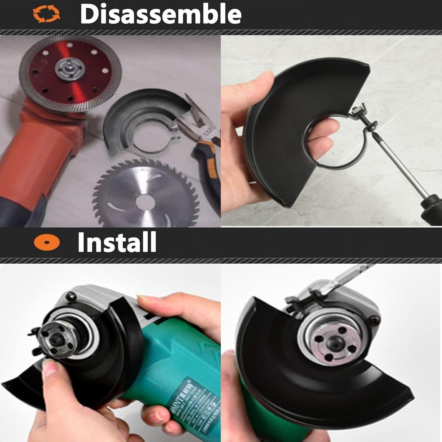 Protector de Esmeril Angular 115mm Genérico - Reemplazo 42mm