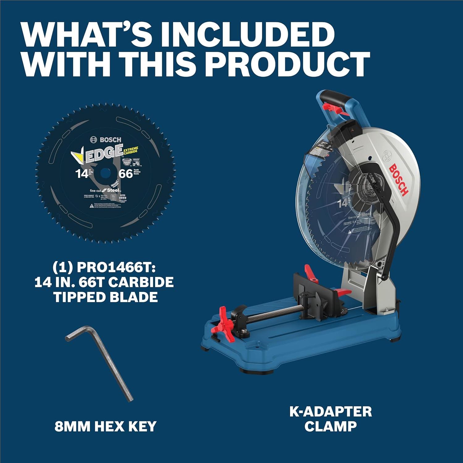 Sierra de Corte en Seco Bosch GCD18V-14N 18V 14" Inalámbrica