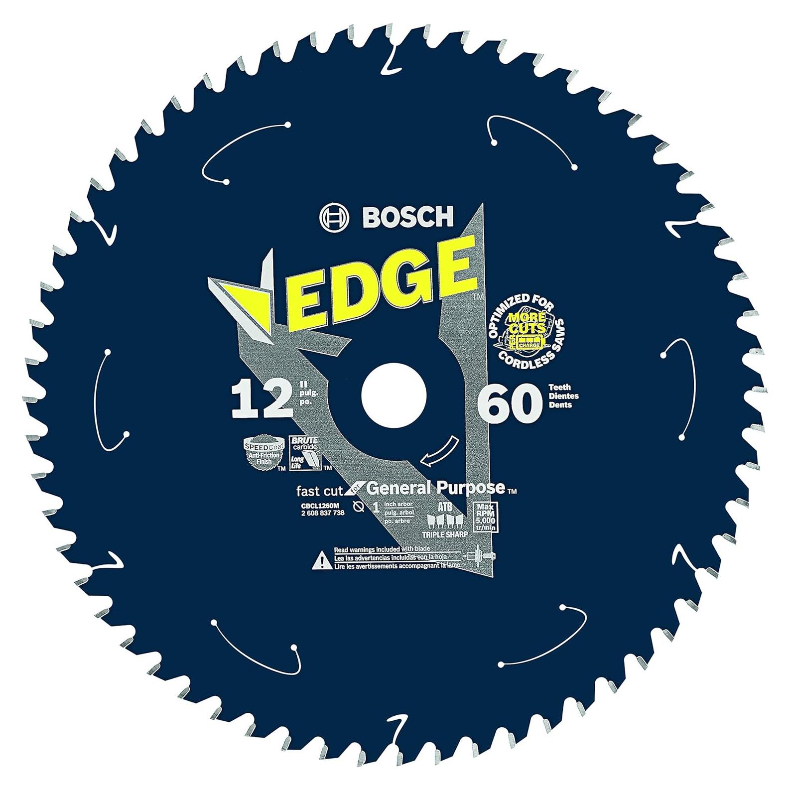 Hoja de Sierra Circular Bosch CBCL1260M 30 cm 60 Dientes