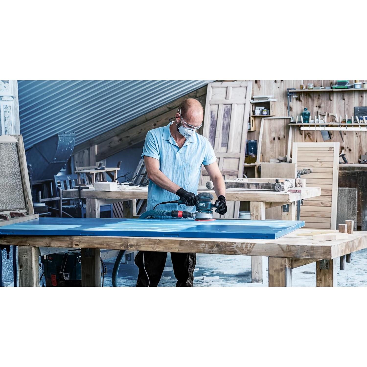 Lija Bosch Expert C470 150 mm Grano 80 5 Piezas Multihole