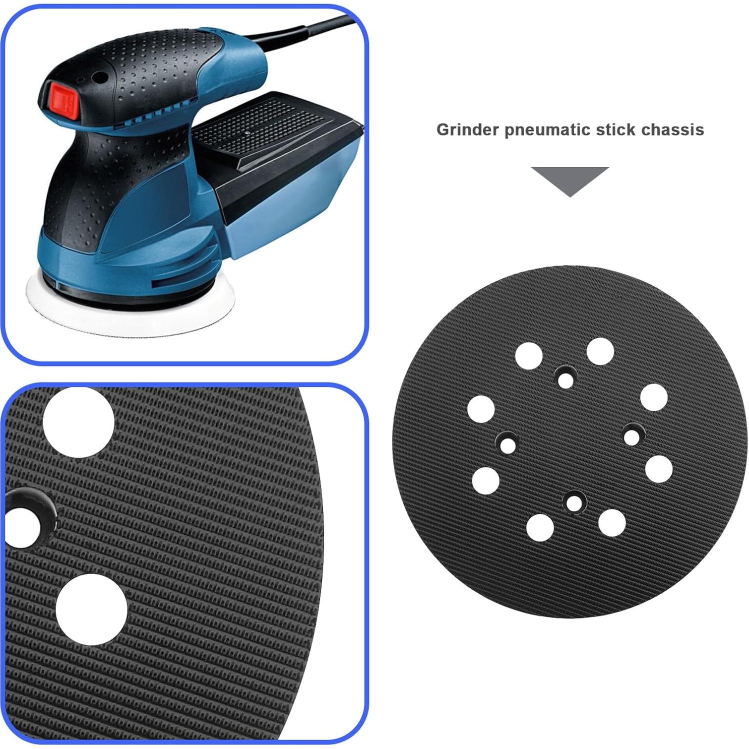 Almohadilla de Respaldo SING F LTD 125mm 8 Agujeros para Lijado