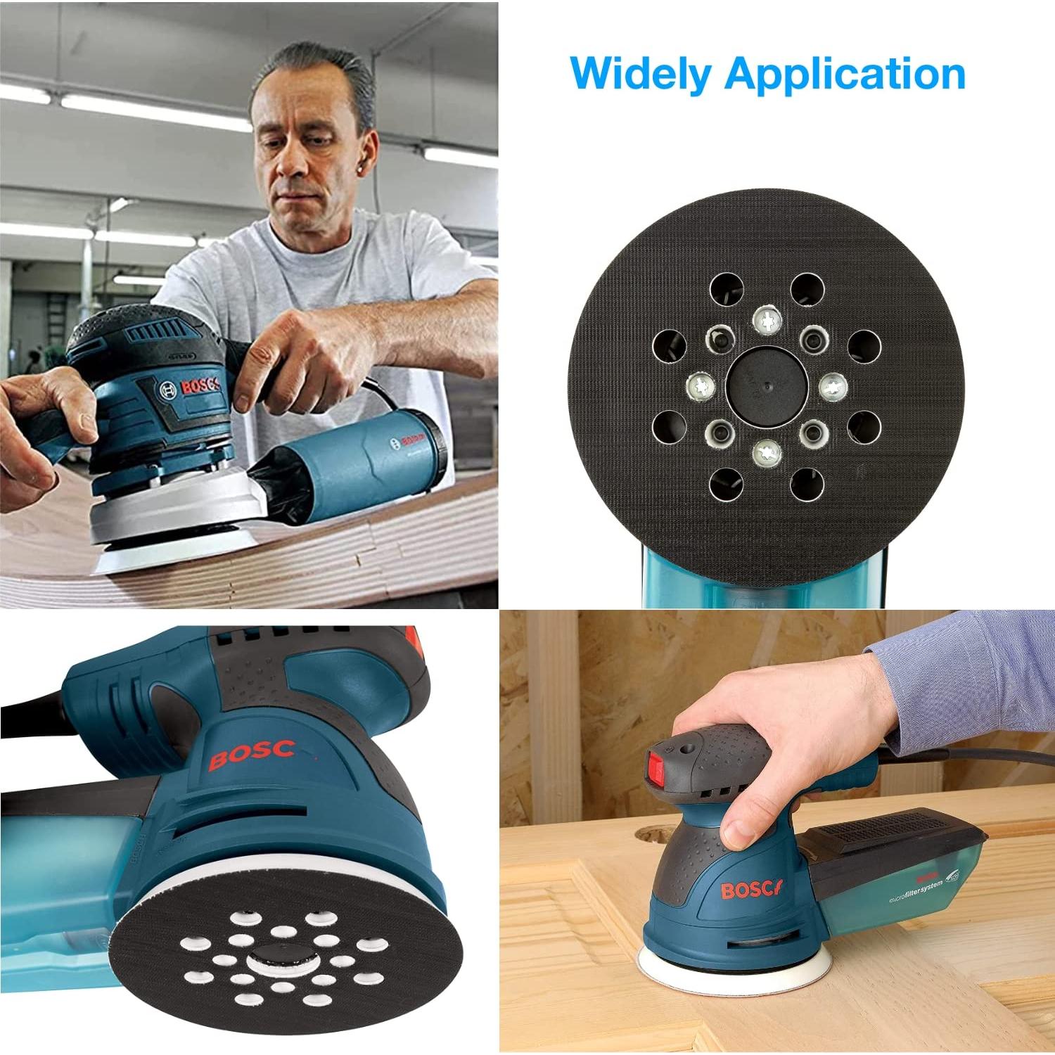 Pad de Lijado de Reemplazo 5" Donanim para Bosch ROS20VS/ROS10