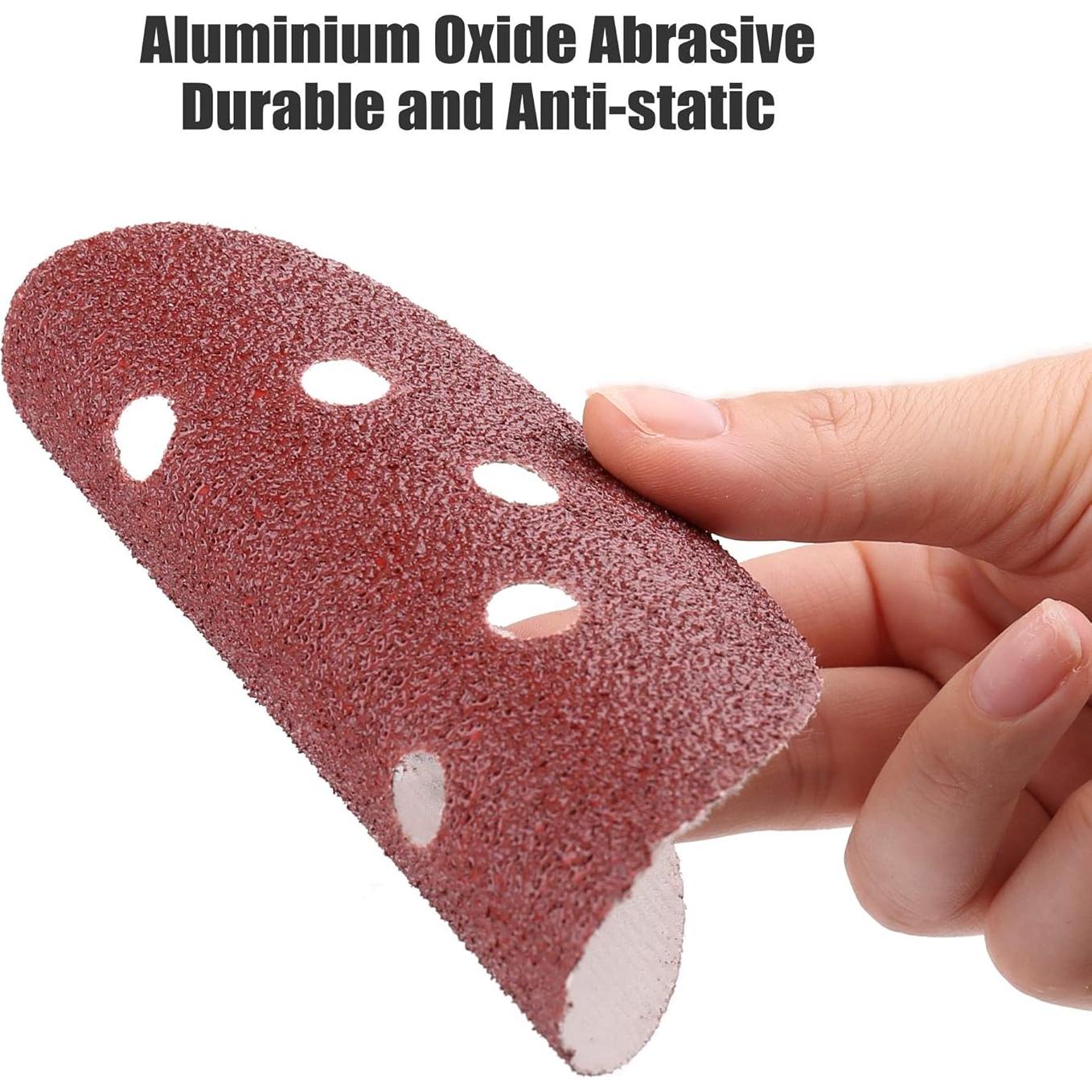 Discos de Lijado 5" LotFancy 110 Piezas 40-1000 Grano