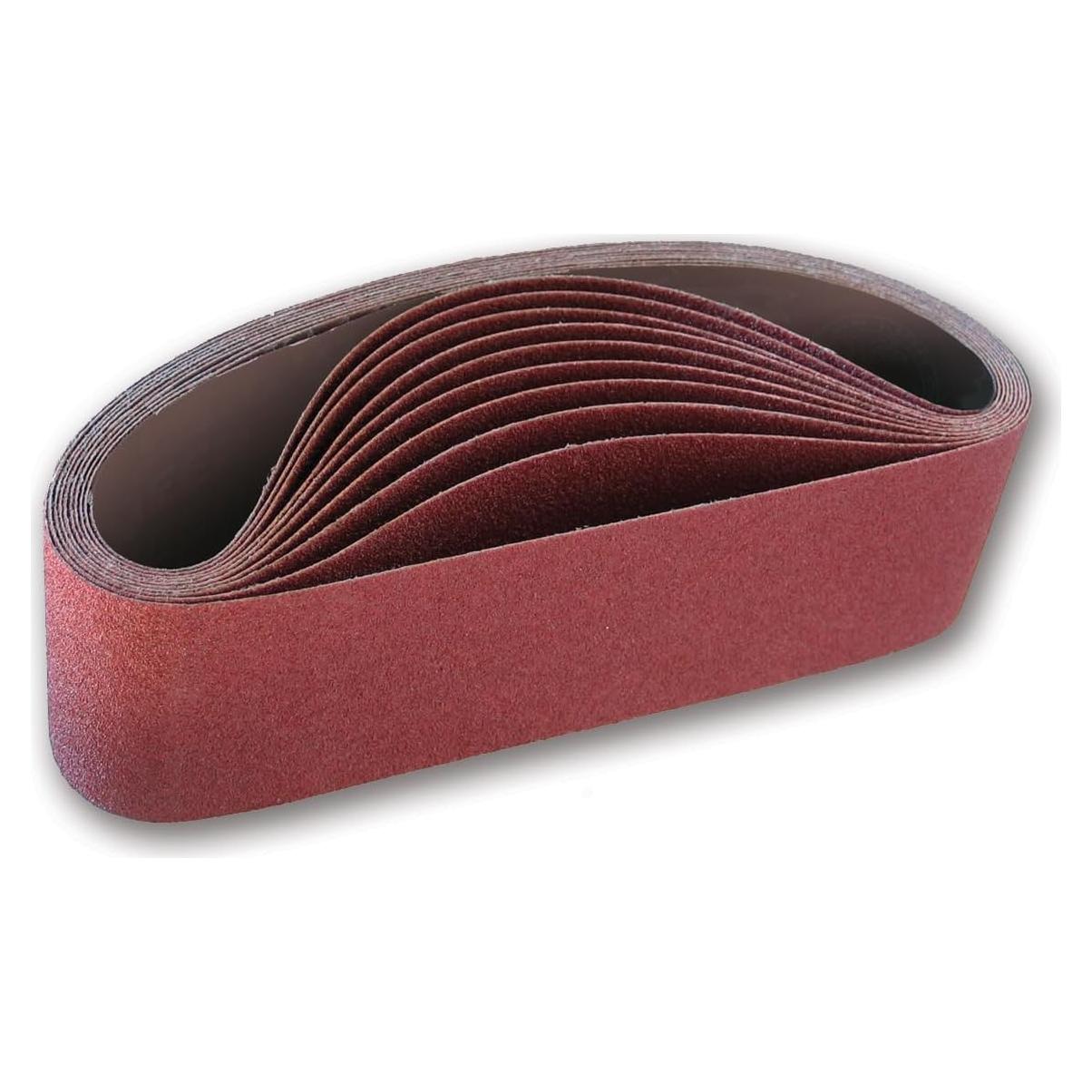 Cinta de Lijado IVY Classic 3x53.34cm 80 Granos Mediana Paquete 10