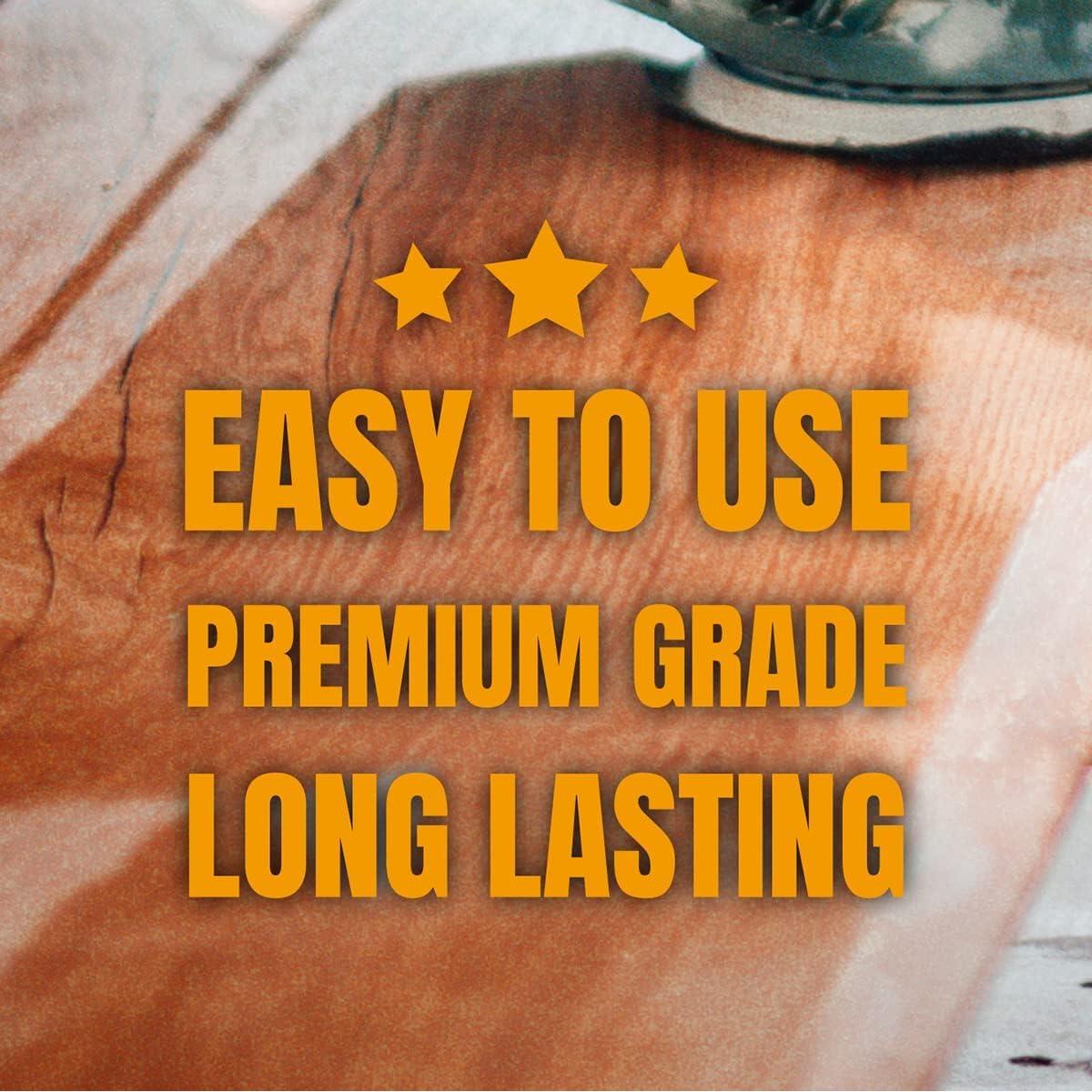 Discos de Lijado 6" POWERTEC 40 Grano 25 Paquete Gancho y Bucle