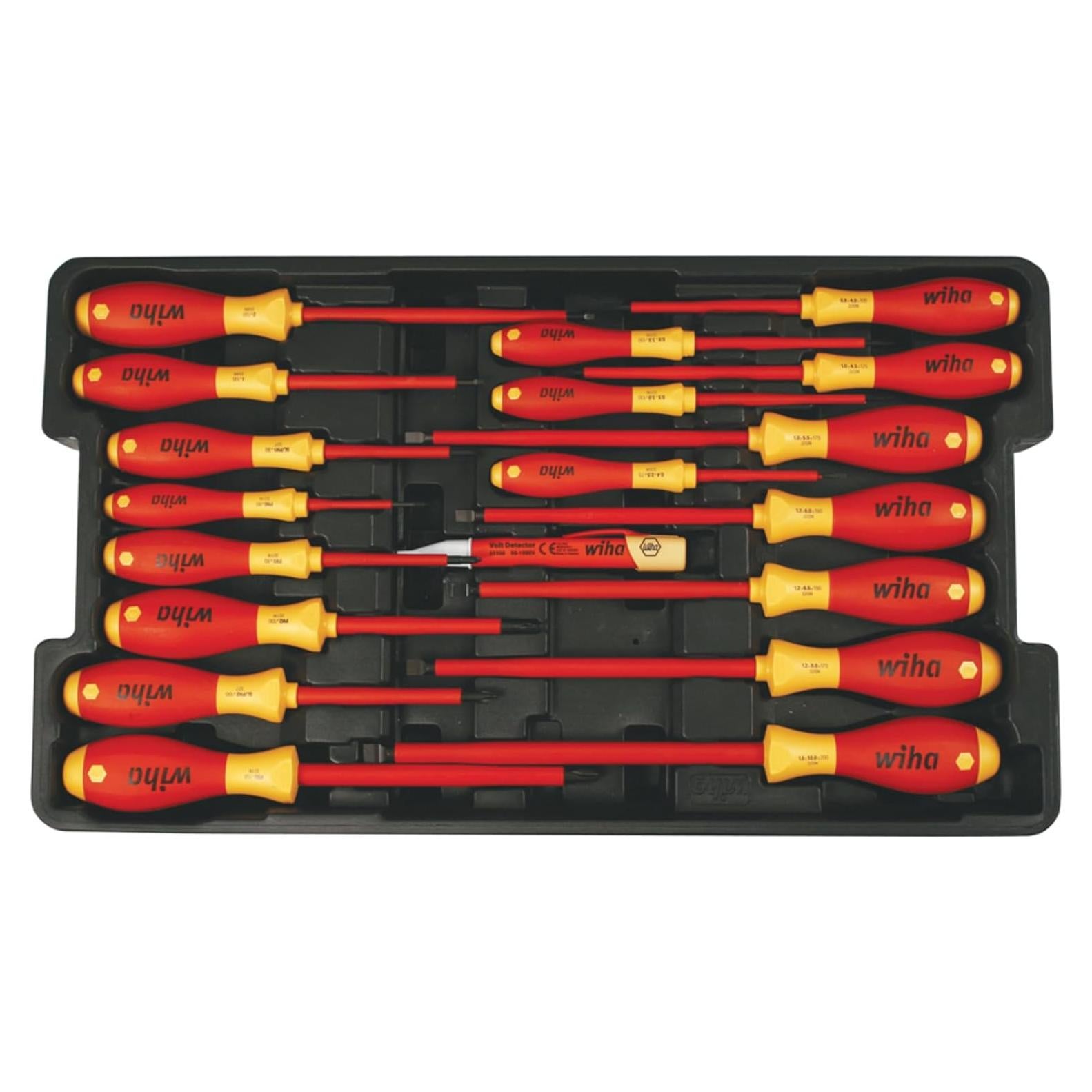 Juego de Destornilladores Aislados Wiha 32095, 19 Piezas